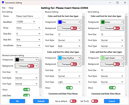 EPSC Serial Port Monitor